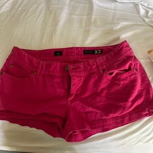 Fushcia shorts